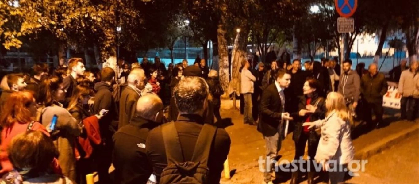 Καλαμαριά: Ξύλο από ΕΛ.ΑΣ. & «αλληλέγγυους» για να δεχθούν οι Έλληνες κάτοικοι την εγκατάσταση παράνομων αλλοδαπών